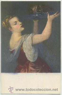 Postcards: POSTAL DE ARTE. SALOM&Eacute;. TIZIANO. MUSEO DEL PRADO, 428   P-ARTE-409