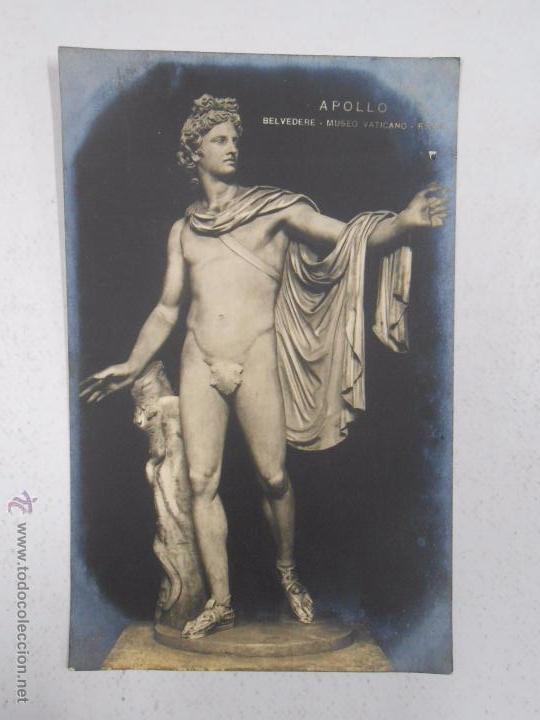 Postales: ANTIGUA POSTAL DE ITALIA. APOLLO. BELVEDERE MUSEO VATICANO ROMA. TDKP2