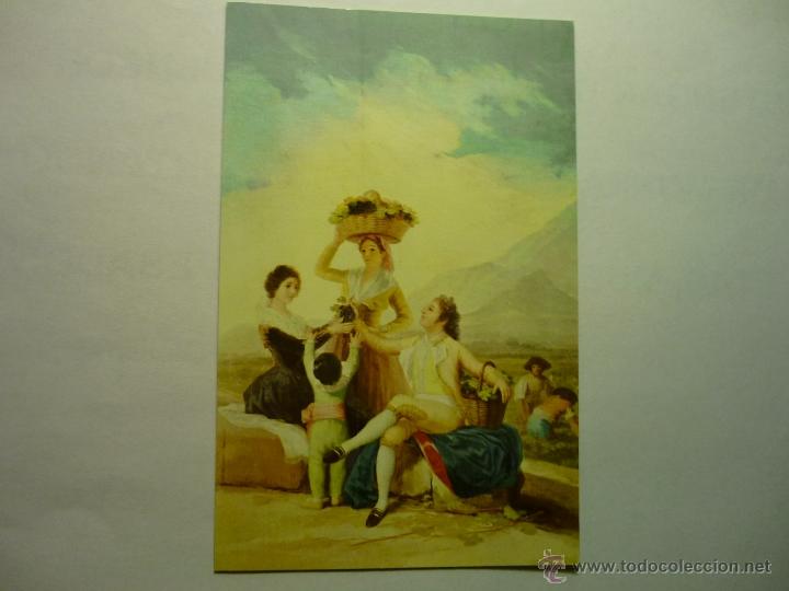 Postales: POSTAL MUSEO PRADO.-GOYA LA VENDIMIA