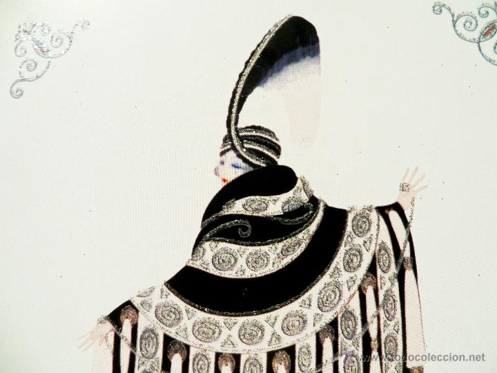 Postales: ERT&Eacute; VESTIDO TARJETA ART DECO POST CARD