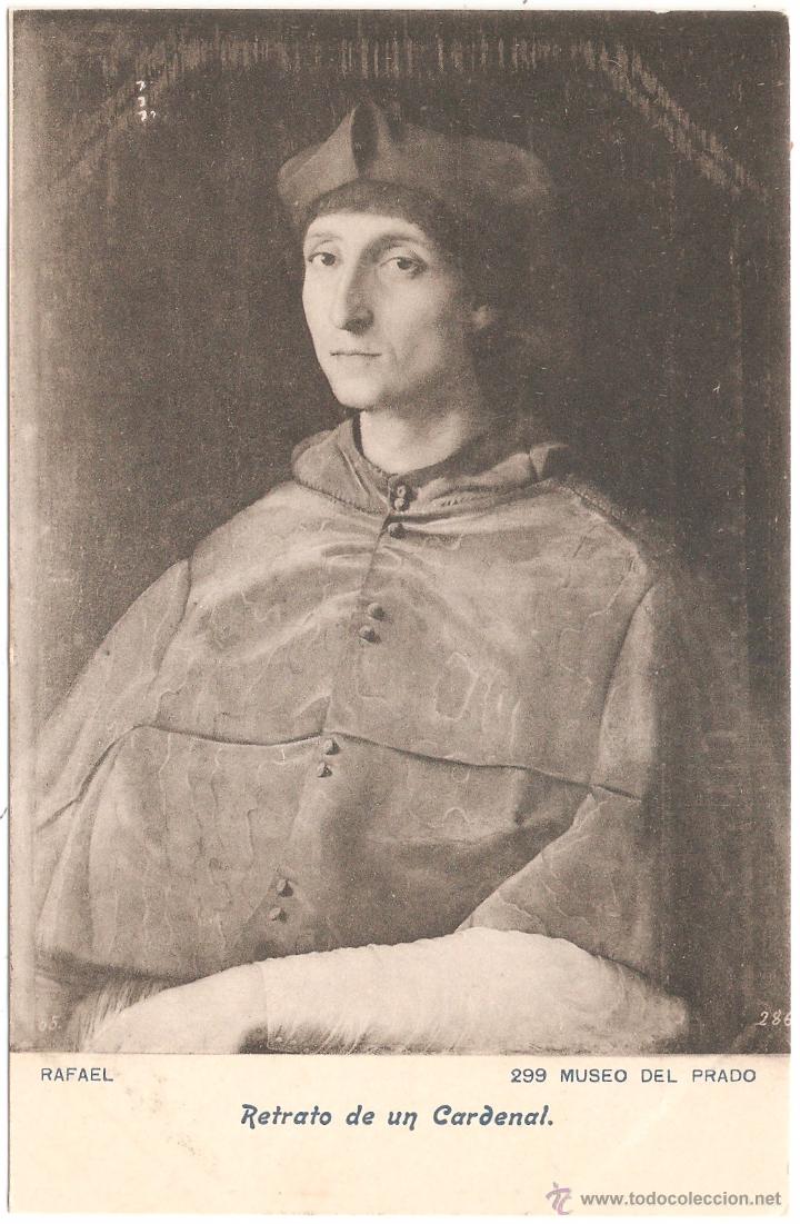 Postales: RETRATO DE UN CARDENAL MUSEO DEL PRADO
