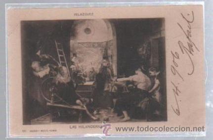 Postales: TARJETA POSTAL. VELAZQUEZ. LAS HILANDERAS. 507. H&M