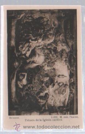 Cartes Postales: TARJETA POSTAL. RUBENS. TRIUNFO DE LA IGLESIA CATOLICA