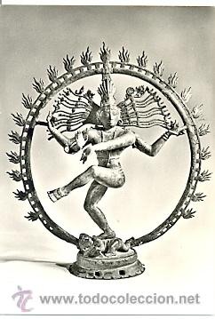 Postales: 72-arte97. Postal Tanzender Shiva (Nataraja)