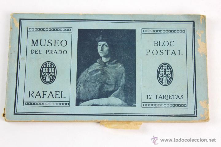 Postales: P- 2535. BLOC POSTAL RAFAEL. MUSEO DEL PRADO. - Foto 1