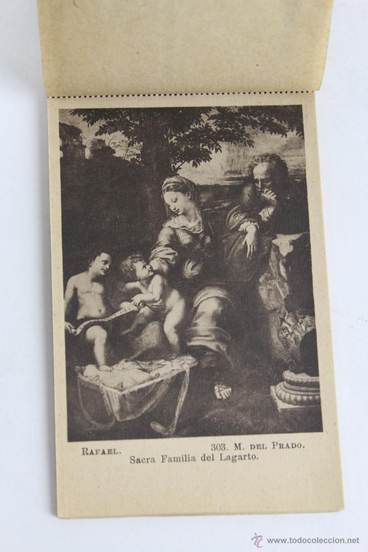 Postales: P- 2535. BLOC POSTAL RAFAEL. MUSEO DEL PRADO. - Foto 5