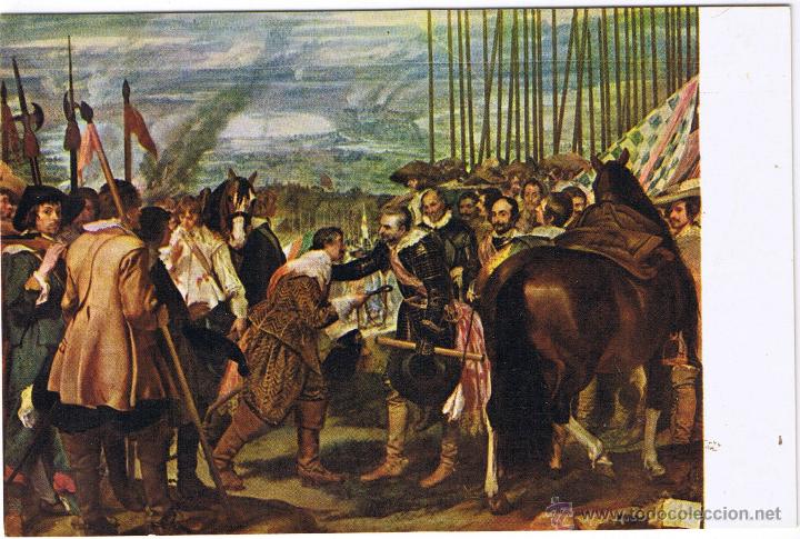 la rendicion de breda - velazquez - Comprar Postales antiguas de Arte