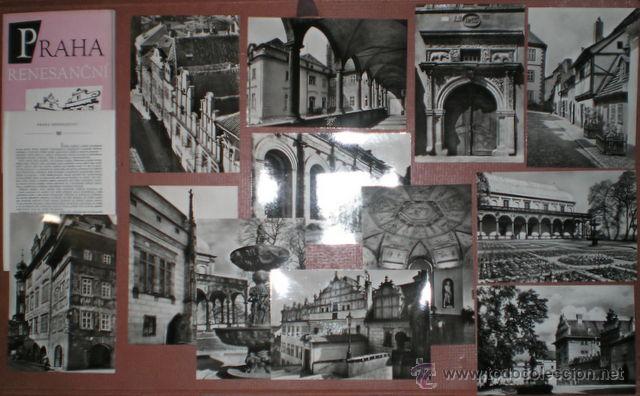 Postales: ARTE RENACENTISTA EN PRAGA. RENAISSANCE PRAGUE. PRAHA RENESANCNI. 12 POSTALES FOT.