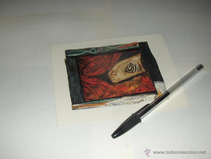 Postcards: MIMMO PALADINO, NOA NOA, OLEO SOBRE TABLA 1983. EDITA FRANCO TOSELLI MILANO.
