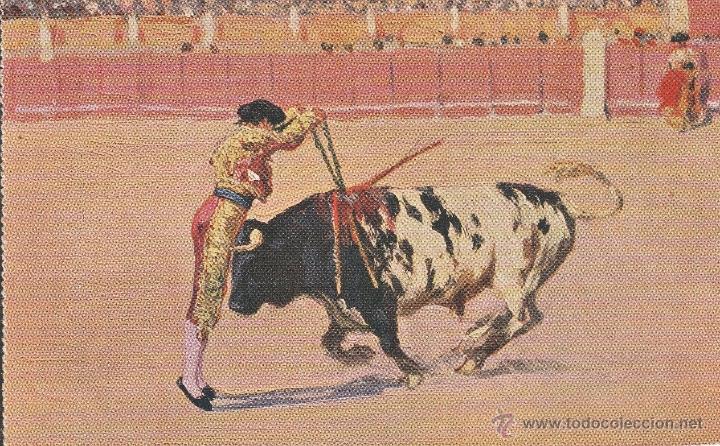 Postkarten: N&ordm; 11847 POSTAL TOROS BERLUCHI UN PAR DE FRENTE