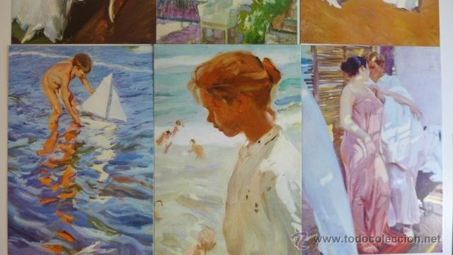 Postales: Lote de 9 postales. Joaquin Sorolla. Museo Sorolla. - Foto 1