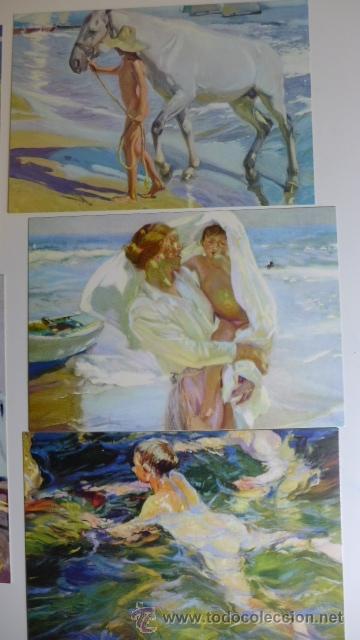 Postales: Lote de 9 postales. Joaquin Sorolla. Museo Sorolla. - Foto 3