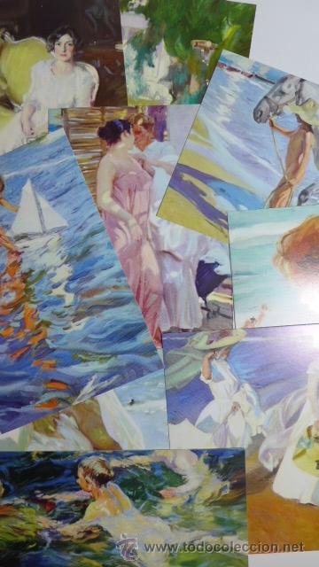 Postales: Lote de 9 postales. Joaquin Sorolla. Museo Sorolla. - Foto 5