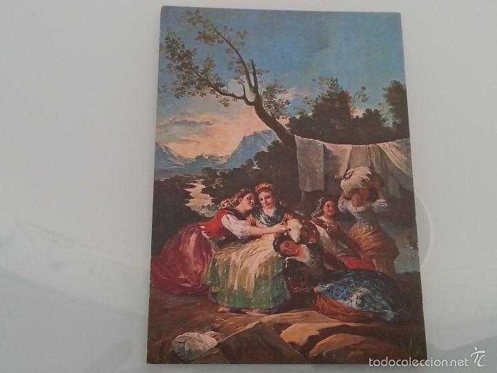 Postales: ANTIGUA POSTAL N&ordm; 10 SERIE PINTURA GOYA LAS LAVANDERAS MUSEO DEL PRADO GARCIA GARRABELLA A&Ntilde;OS 60