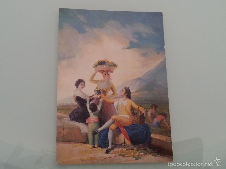 Postales: ANTIGUA POSTAL PINTURA N&ordm; 158 GOYA LA VENDIMIA MUSEO DEL PRADO FOTOCOLOR E. DOMINGUEZ A&Ntilde;OS 70