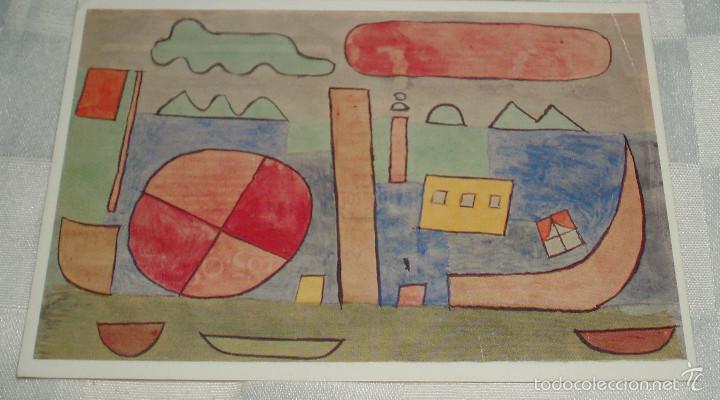 Postales: postal circulada cuadro del pintor paul Klee - Foto 1