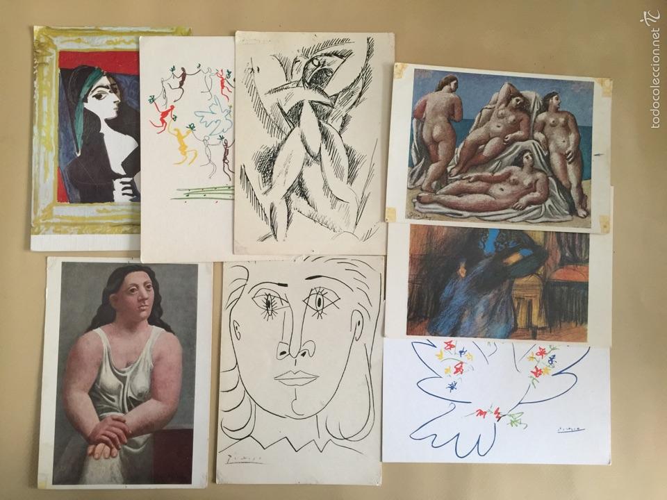 Postales: PICASSO. COLECCION DE 8 POSTALES. - Foto 1