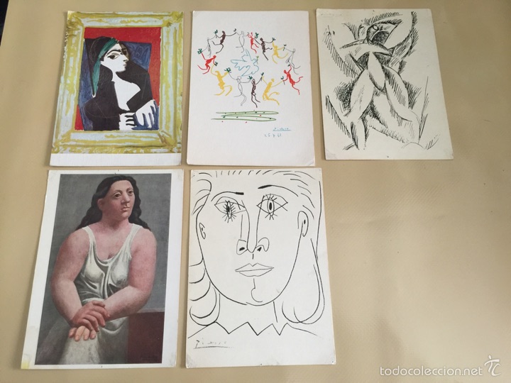 Postales: PICASSO. COLECCION DE 8 POSTALES. - Foto 2