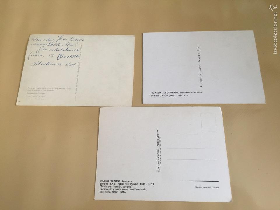 Postales: PICASSO. COLECCION DE 8 POSTALES. - Foto 5