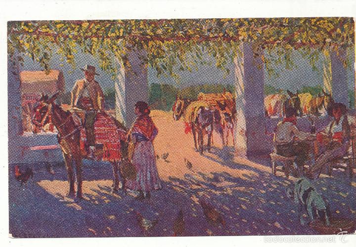 Postales: M. Bertuchi. - Un Ventorrillo (Sevilla). - Foto 1