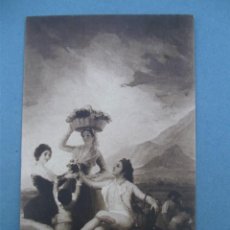 Postales: POSTAL DE GOYA - LA VENDIMIA - PRADO (CIRCULADA 1932). Lote 57125323