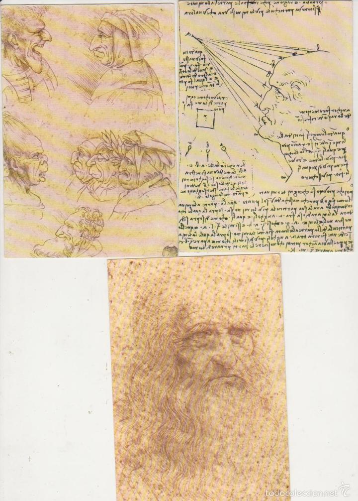 Postales: 3 Postales.- Leonardo. - Foto 1