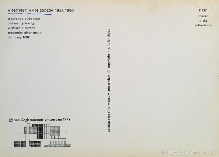 Postales: Viejo llorando. Van Gogh - Foto 2