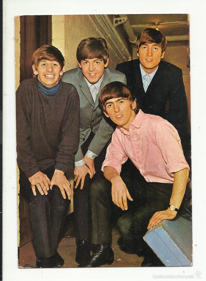 Postales: POSTAL DE THE BEATLES, 1964, sin usar. - Foto 1
