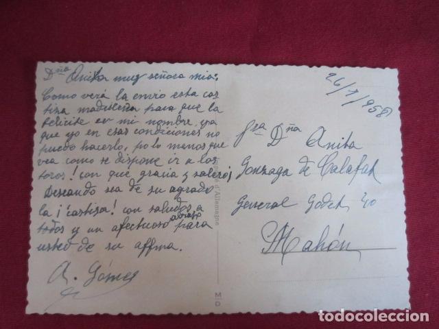 Postales: TOROS EN MADRID - POSTAL BORDADA - Foto 2