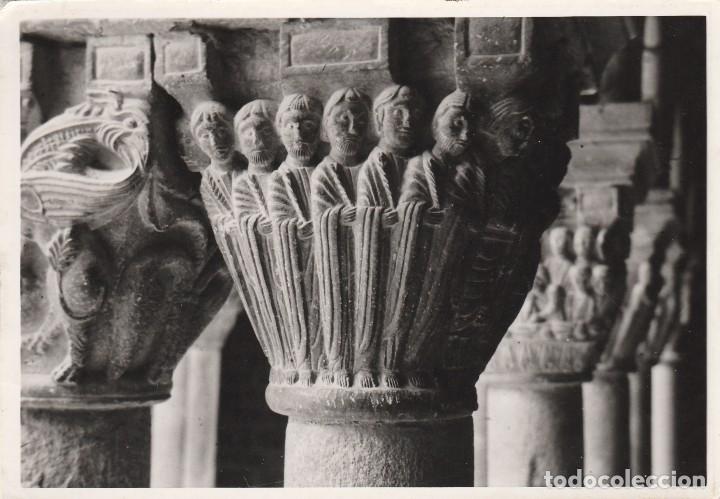 Postales: MONESTIR STA MARIA DE L&acute;ESTANY - CAPITELL CLAUSTRE ROMANIC SEGLE XII - RENOM FOTOGRAF A&Ntilde;O 1970 NUEVA