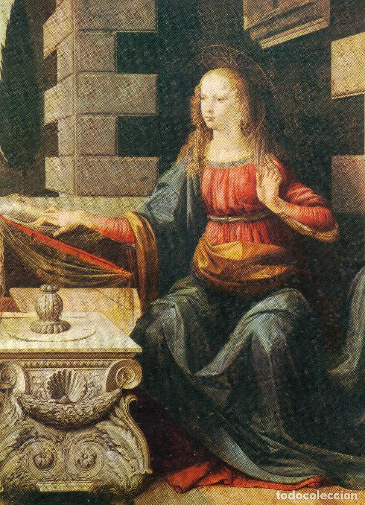 Postales: ARTE LEONARDO DA VINCI ANNUNCIATION - Foto 1