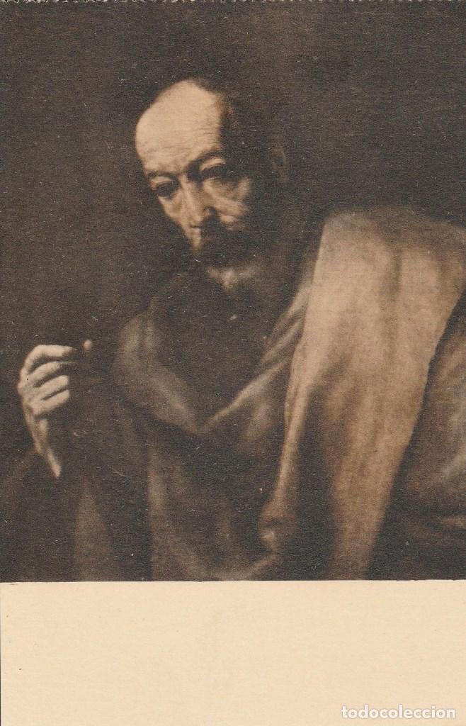Postales: N&ordm; 28861 POSTAL CUADRO SAN SIMON APOSTOL RIBERA MUSEO DEL PRADO 1090