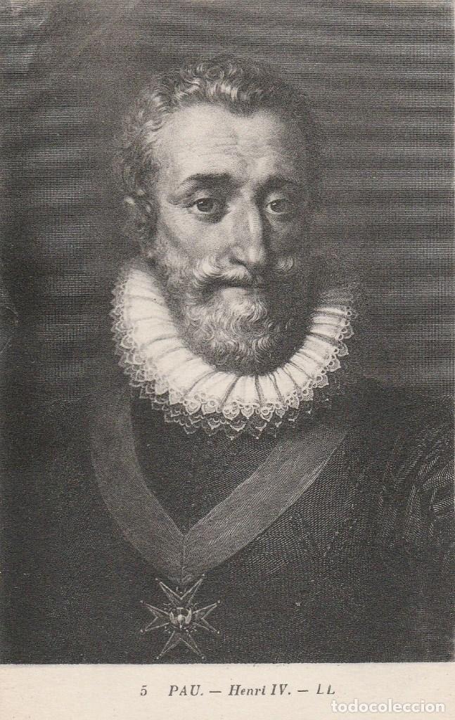 Postais: N&ordm; 28862 POSTAL CUADRO PAU HENRI IV