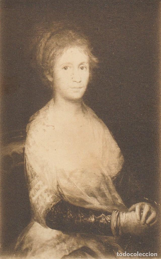 Postales: N&ordm; 28880 POSTAL CUADRO DO&Ntilde;A JOSEFA BAYEU GOYA MUSEO DEL PRADO 722