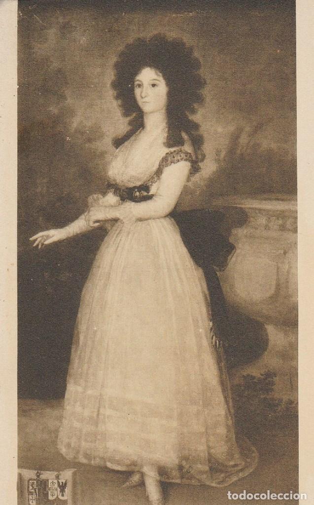 Postales: N&ordm; 28882 POSTAL CUADRO DO&Ntilde;A TERESA ARIAS DE ENRIQUEZ GOYA MUSEO DEL PRADO 740