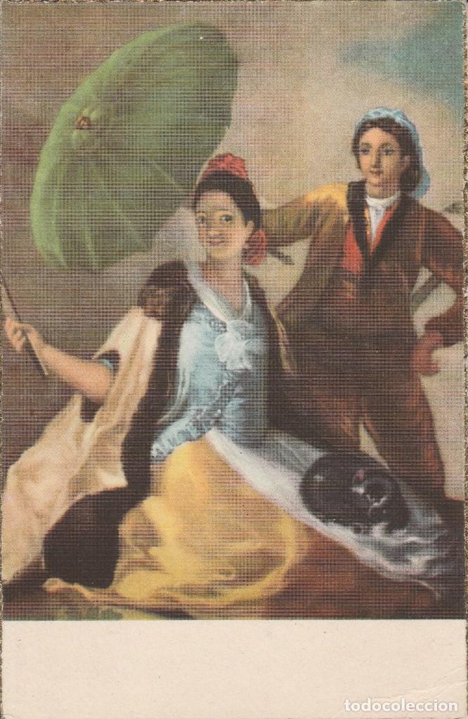 Postales: N&ordm; 28884 POSTAL CUADRO EL QUITASOL GOYA MUSEO DEL PRADO