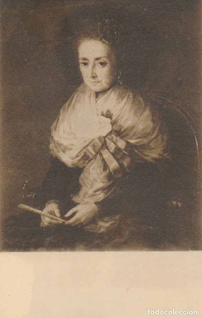 Postales: N&ordm; 28894 POSTAL CUADRO DO&Ntilde;A MARIA ANTONIA GONZAGA Y CARRACIDO GOYA MUSEO DEL PRADO