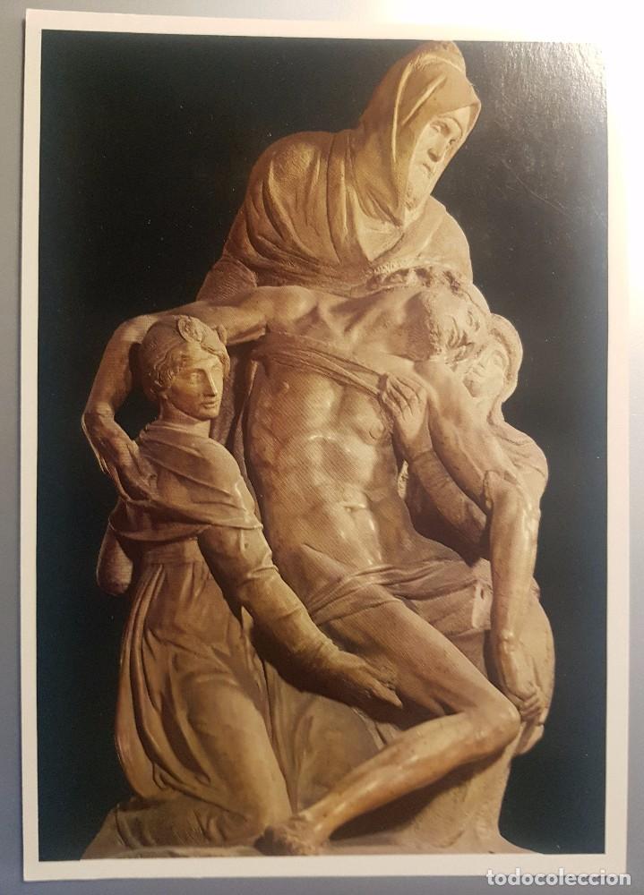 Cartes Postales: FLORENCIA - DUOMO - L'INCOPIUTA PIETA DE MIGUEL ANGEL