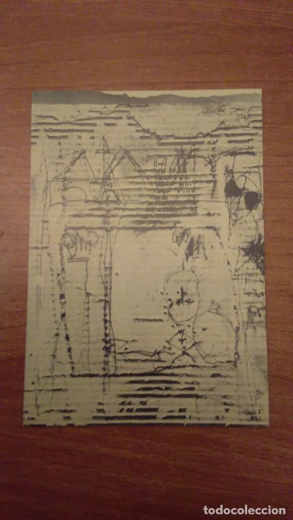 Postkarten: POSTAL ANTONI CLAVE SUR CARTON ONDULE DIBUJO 1966 SIN CIRCULAR