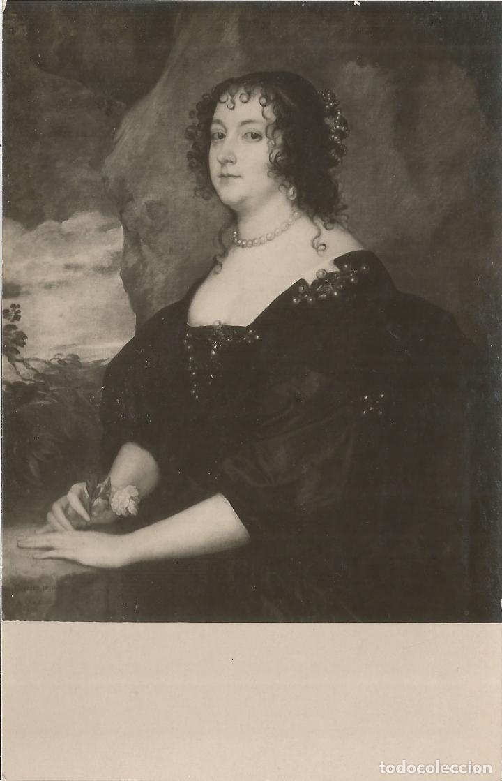 Cartoline: Anton van Dyck (1599-1641) LA CONDESA OXFORD - FOT. HAUSER Y MENET - S/C