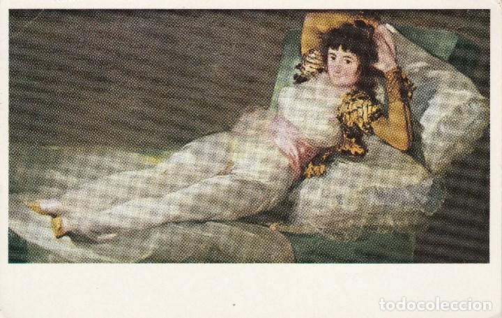 Postales: N&ordm; 1196 POSTAL GOYA MAJA VESTIDA
