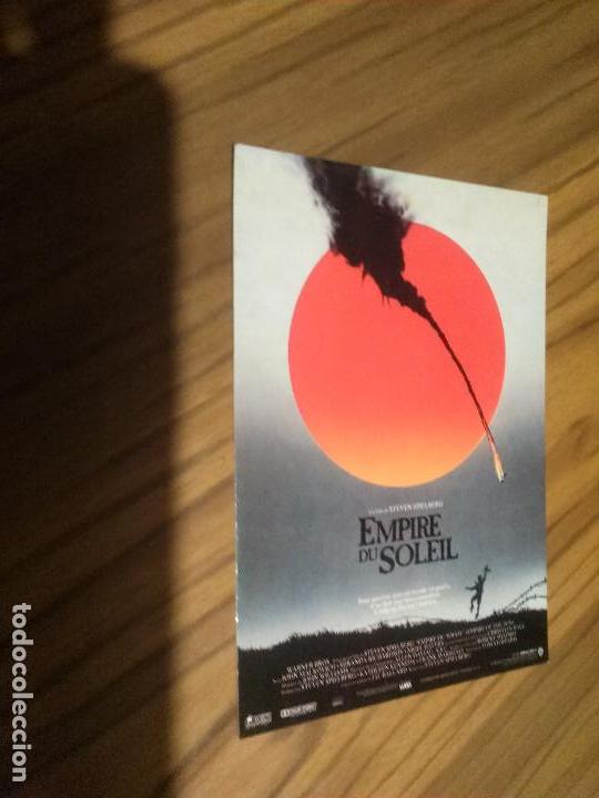 Postales: EL IMPERIO DEL SOL. POSTAL DEL CARTEL EN FRANC&Eacute;S. SIN USO. BUEN ESTADO. RARO