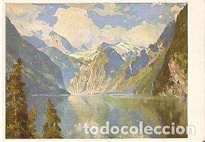 Postcards: Postal Pintura. Hanns Maurus : Konigsee (ref. 74-3)