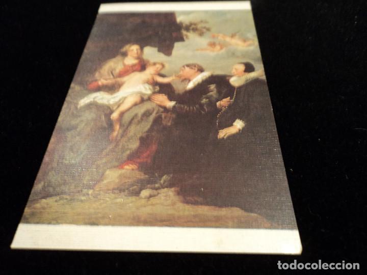 Postcards: ANTON VAN DYCK la virgen de los donantes el louvre