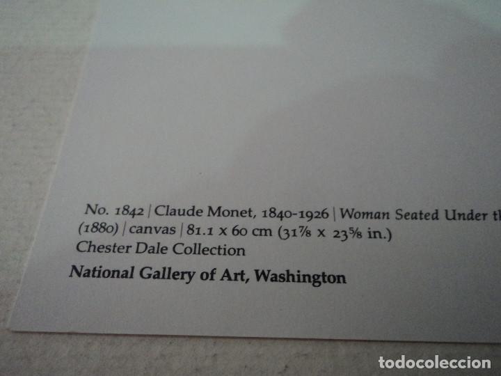 Postales: claude monet woman seated - Foto 2