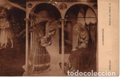 Postkarten: N&ordm; 7251 POSTAL CUADRO LA ANUNCIACION MUSEO DEL PRADO ANGELICO