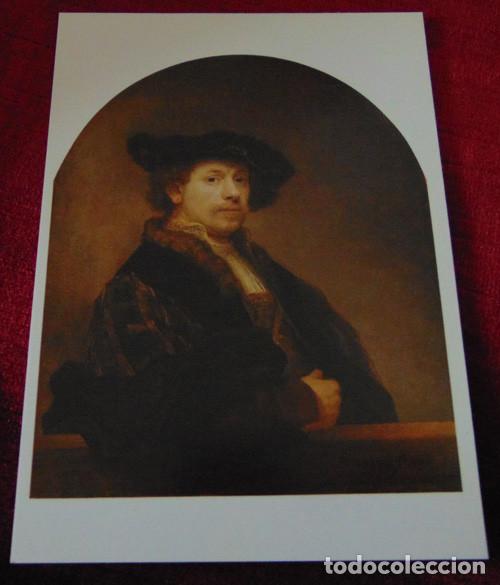 Postales: POSTAL REMBRANDT 1606-1669 - SELF PORTRAIT AGED 34