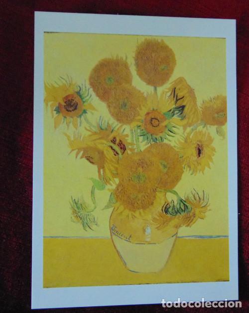 Postales: POSTAL VINCENT VAN GOGH - 1853 - 1890 - SUNFLOWERS - THE NATIONAL GALLERY