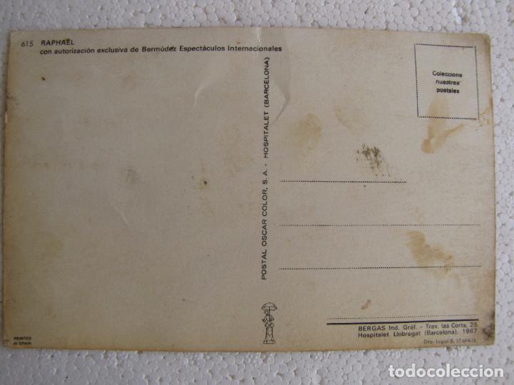 Postales: Postal Raphael. 1967 - Foto 2