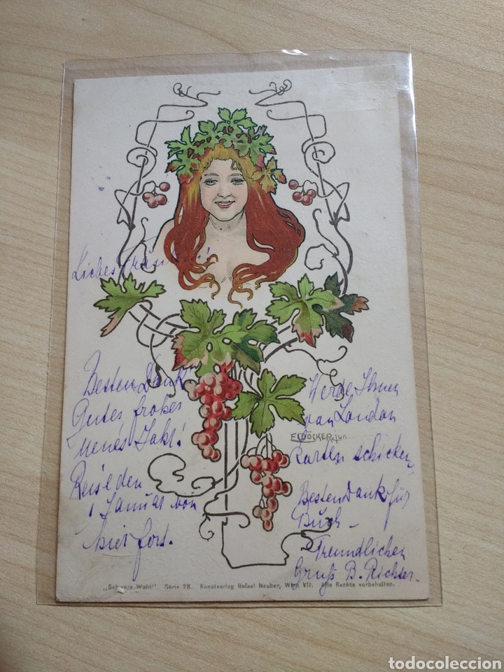 Postcards: Postal il&middot;lustrada de F. D&ouml;cker. S&egrave;rie 28.